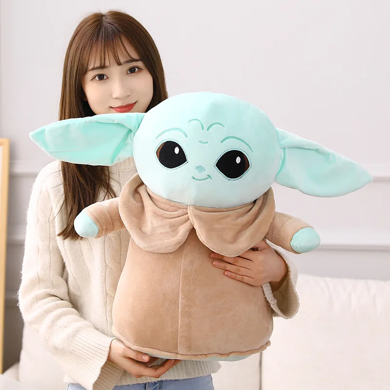 Spot Baby Yoda Doll Baby Yoda Peluche Star Wars Circostante Yoda Baby Toy Peluche Bambola Regalo Di Festa Peluche Cuscino