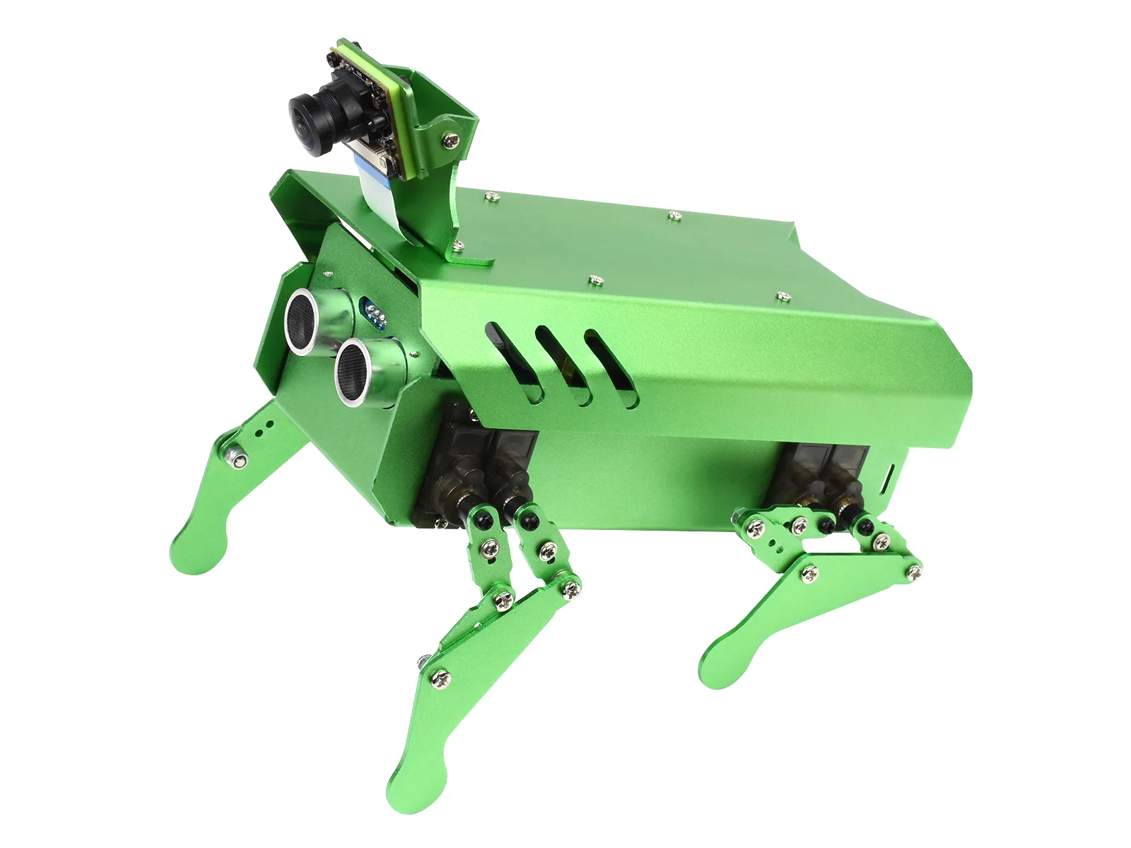Waveshare Pippy, Een Open Source Bionische Hond-Achtige Robot Aangedreven Door Raspberry Pi (Opzioneel)