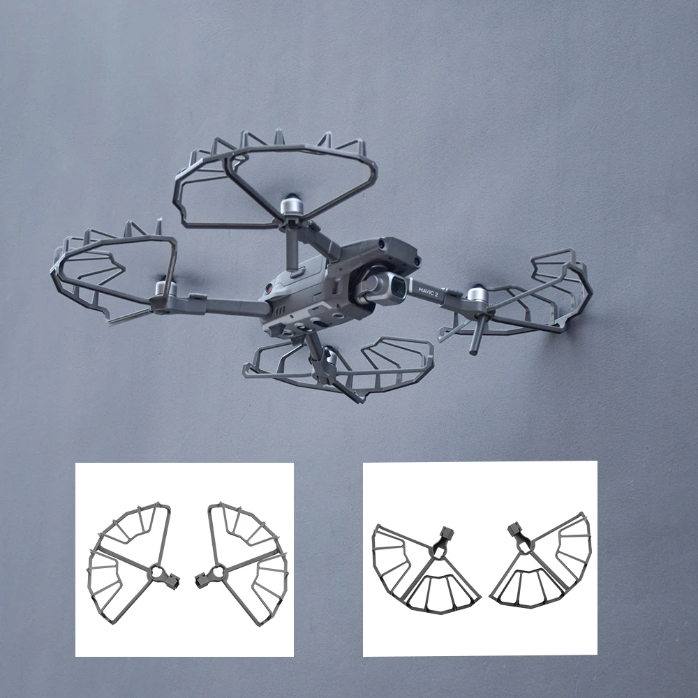 Per Dji Mavic 2 Pro/Zoom Drone Puntelli Di Protezione Dell'Elica Protezione Dell'Elica Semi-Chiusa Per Dji Mavic 2 Pro/Zoom