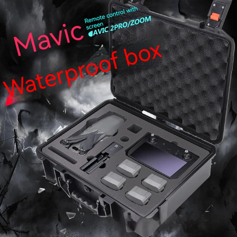 Per Dji Mavic 2 Custodia Impermeabile Per Dji Mavic 2 Pro /Mavic 2 Telecomando Zoom Con Scatola Di Immagazzinaggio Accessorio Schermo