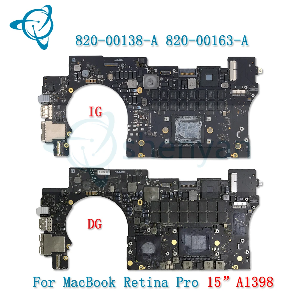 · 2015 A1398 Scheda Madre Per Macbook Pro Retina 15.4 "Board Scheda Logica Emc 2909 Emc 2910 Mjlq2Ll/A Mjlt2Ll/A