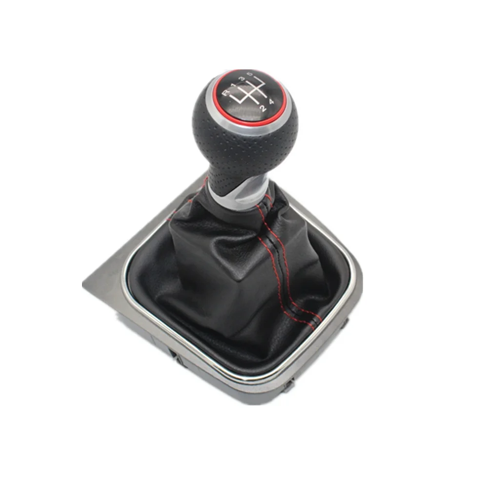 Per Vw Volkswagen Golf Mk5 Mk6. 5 Velocità. Pomo Y Funda Palanca De Cambios, Pomello Del Cambio, Leva Del Cambio