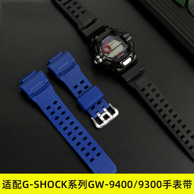 Per Casio G-Shock Gw-9400 Gw-9300 Gw-9200 Cinturino Per Orologio Sportivo In Resina Di Gomma Siliconica Da Uomo Cinturino Impermeabile Da Uomo 16Mm