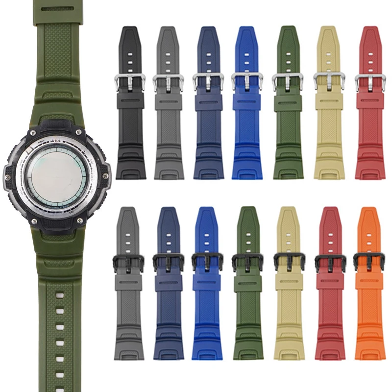 Cinturino In Silicone Per Casio G-Shock Sgw-100 Sgw-100-1V Sgw-100-1Vdf Cinturino In Gomma Da Uomo Cinturino Sportivo Impermeabile