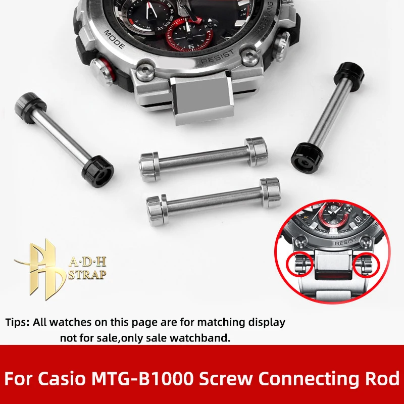 Per Casio G-Shock Mtg-B1000 Cinturino Per Orologio Accessori Per Asta A Vite In Metallo Mtg-B1000 Cinturino Per Orologio Biella In Acciaio Inossidabil