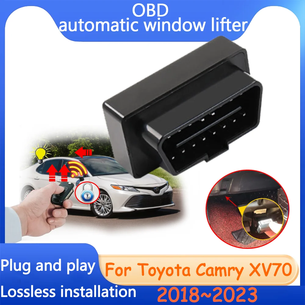 Per Toyota Camry Xv70 2018 2019 2020 2021 2022 2023 Accessori Car Automatic Window Lifting Obd Lock Device Modifica Tuning