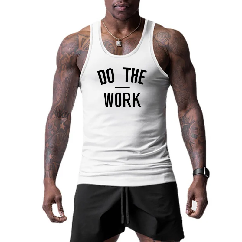 2023 Brand Mens Slim Gym Muscle Tank Top Abbigliamento Quick Dry Mesh Work Vest Cool Bodybuilding Canottiere Senza Maniche