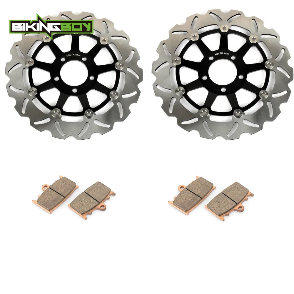 Bikingboy Dischi Freno Anteriori Dischi Dischi Dischi Pastiglie Zzr 400 90-99 Zz-R 600 90-07 Zx6R 95 96 97 Gpz 900 R 90-96 Zxr 400 R Kr-1S 90-92