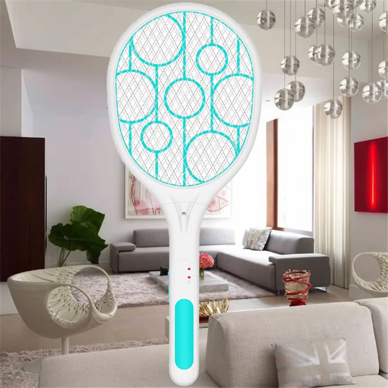 Zanzara Elettrica Swatter Insetto Racchetta 3600V Bug Zapper Usb Ricaricabile Led Mosquito Swatter Killer Fly Swatter Trap Per La Casa