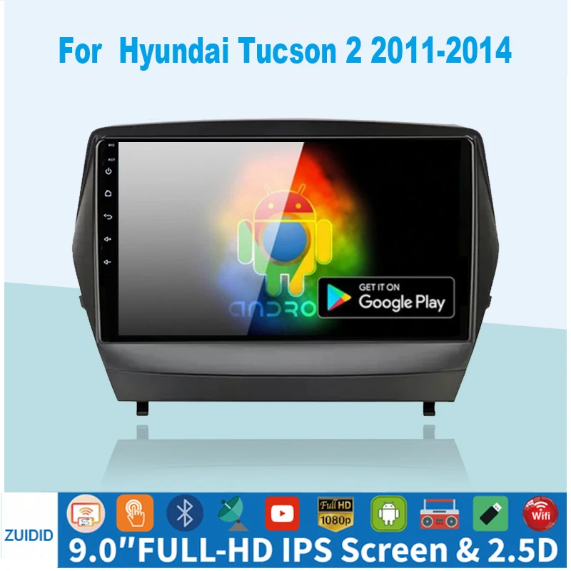 Per Hyundai Tucson 2 Ix35 2010 2013 Autoradio Lettori Multimediali Navigazione Gps 2 Din 2Din Android Carplay Autoradio Gps Navi