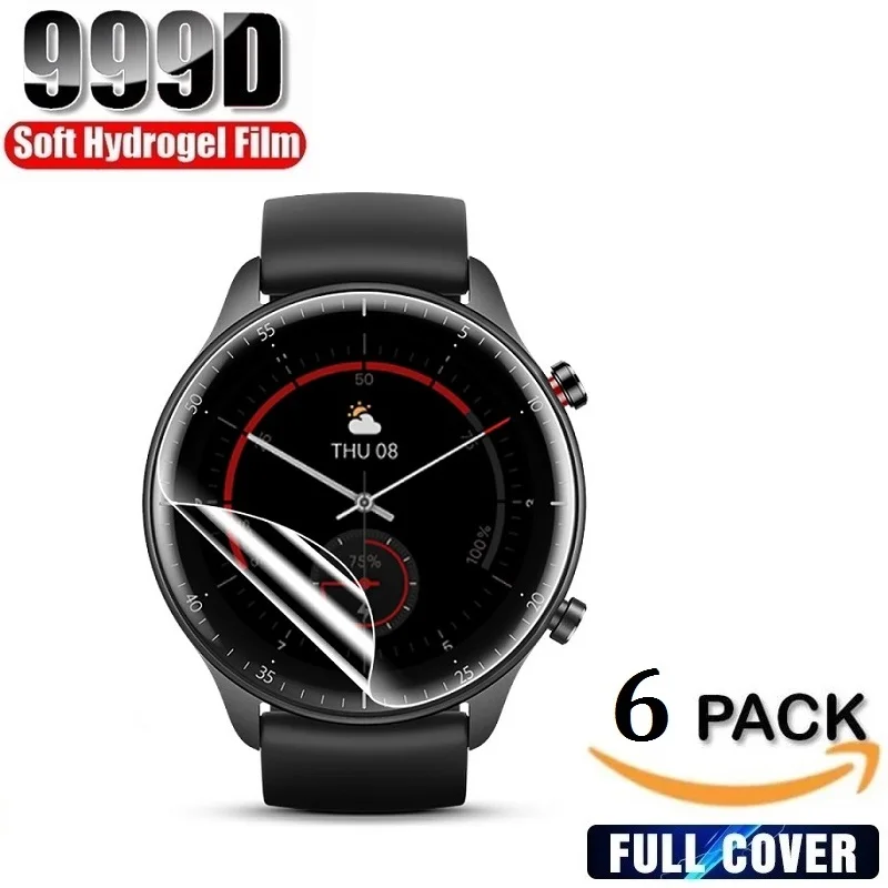 Pellicola Protettiva Per Amazfit Gtr 4 3 Pro 2 2E Pellicola Salvaschermo (Non In Vetro) Per Amazfit Gtr 4 3 Pro 2 2E Gtr 47Mm 42Mm Pellicola