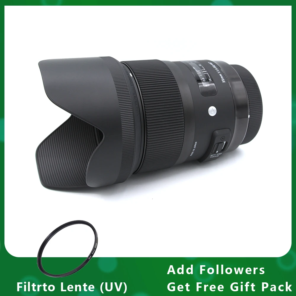 Sigma 35Mm F1.4 Dg Hsm Art Lens Per Canon O Nikon Mount