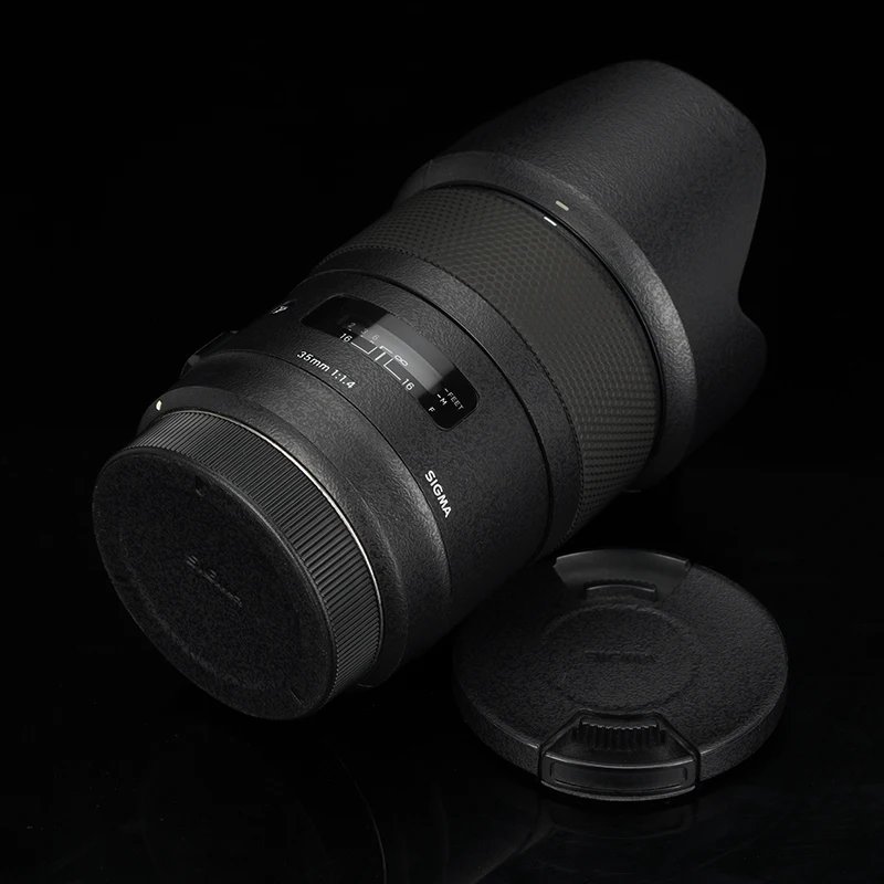 Sigma 35 F1.4 Ef Lens Sticker Cover Skin Per Sigma 35Mm F/1.4 Dg Hsm Art Per Canon Ef Mount Decal Skin Protector Coat Wrap Film