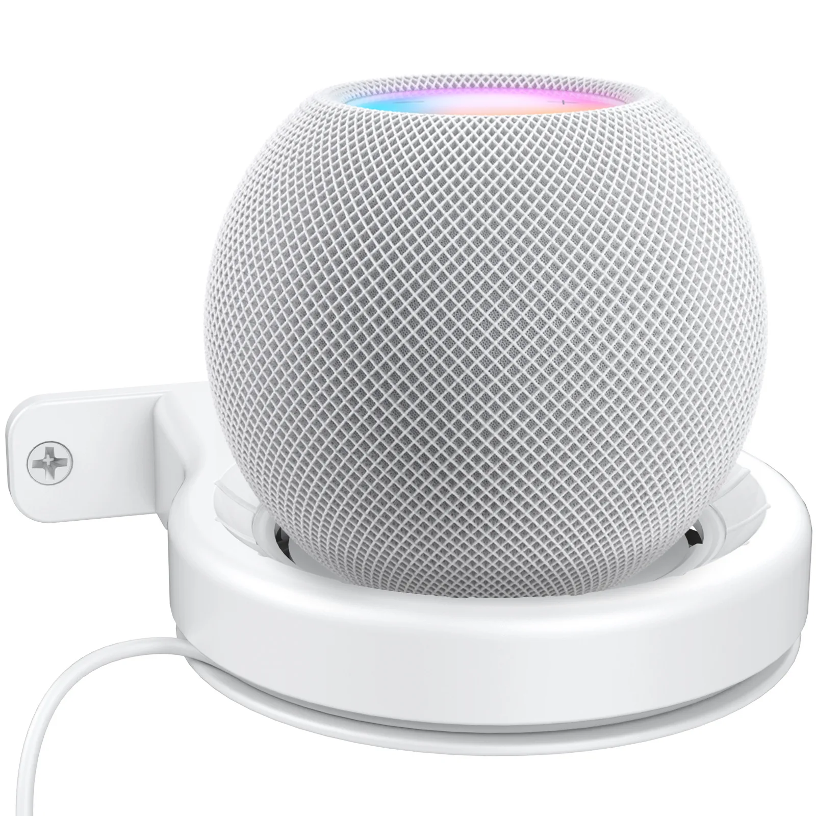 Staffa Per Apple Homepod Mini Smart Speakers Montaggio A Parete Per Echo Dot Google Wifi Supporto A Parete Supporto Mensola Stand