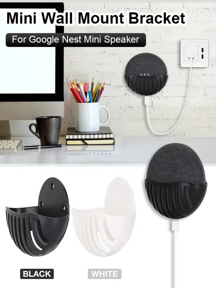 Custodia Protettiva In Silicone Per Google Nest Mini Speaker Custodia Protettiva Con Vite Per Google Nest Mini Speaker Pratico