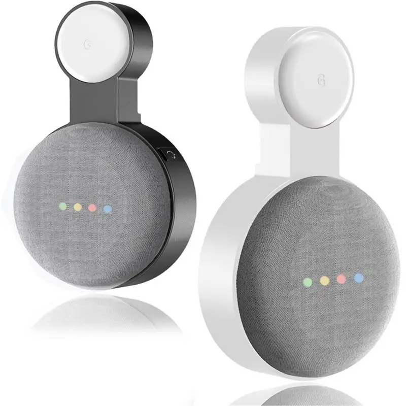Presa Supporto Per Montaggio A Parete Per Google Nest Mini 2Nd Gen Gestione Del Cavo Per Nest Mini Smart Speaker Accessory