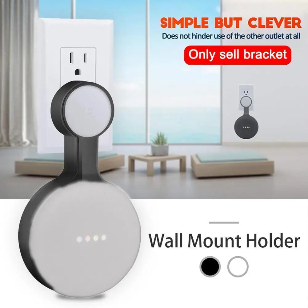 Presa Supporto Per Montaggio A Parete Per Google Home Mini (1A (2St Gen) Gestione Nido Per Google Smart Speaker Mini Gen) Cavo X9E2
