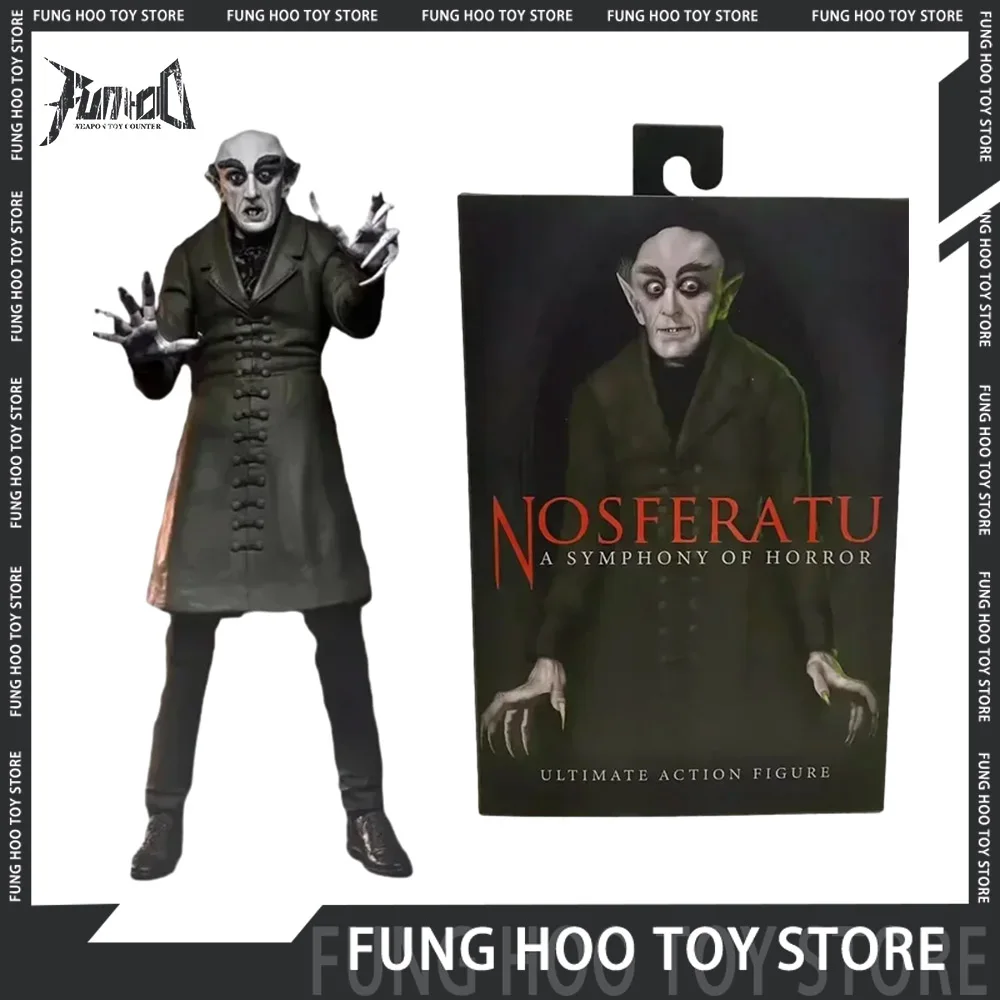 18Cm Neca 06101 Nosferatu Action Figure Nosferatu: Phantom Der Nacht Movie Figurine Pvc Statue Model Doll Collection Desk Toys