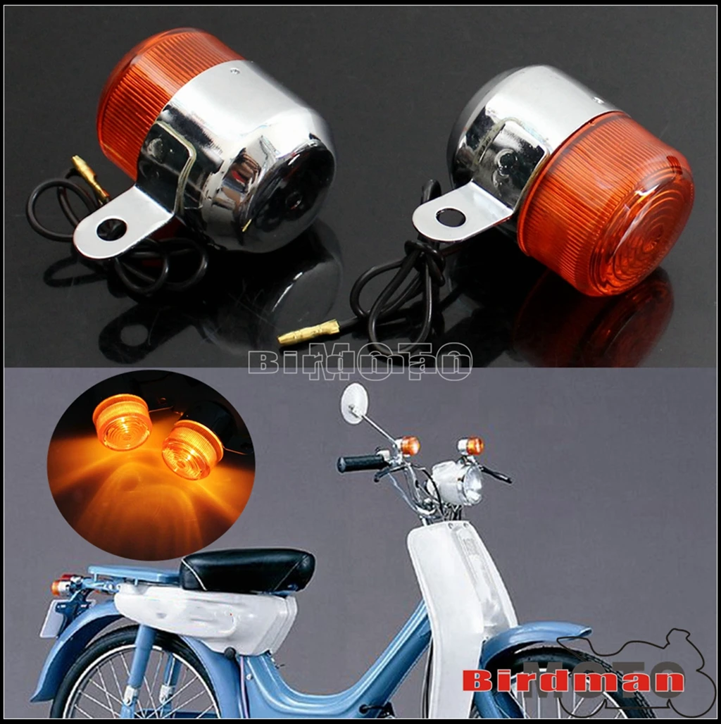 12V 10W Lampadina Per Motocicletta Indicatore Di Direzione Lampeggiatori Ambra Lampeggiatori Flash Indicatori Di Freno Per Honda Mig Z50 St50 70 Ct70 