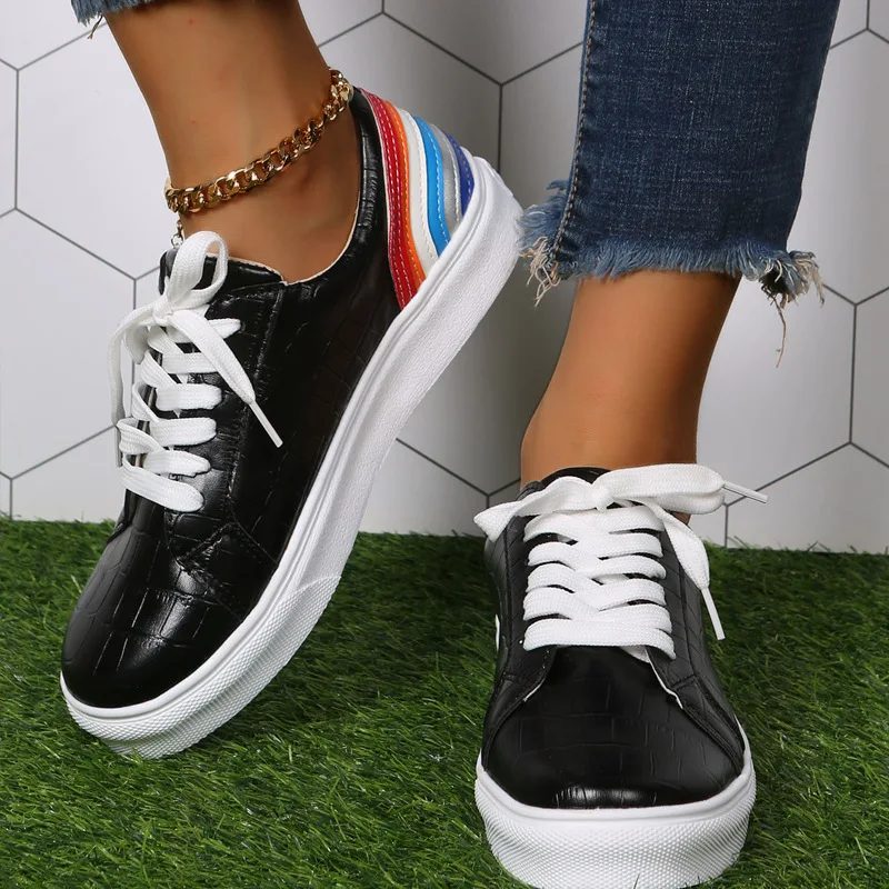 2021 Nuove Donne Di Marca Firmate Scarpe Mcqueen Zeppa Scarpe Bianche Fondo Spesso Sneakers Casual Piattaforma Unisex Tennis Zapatos