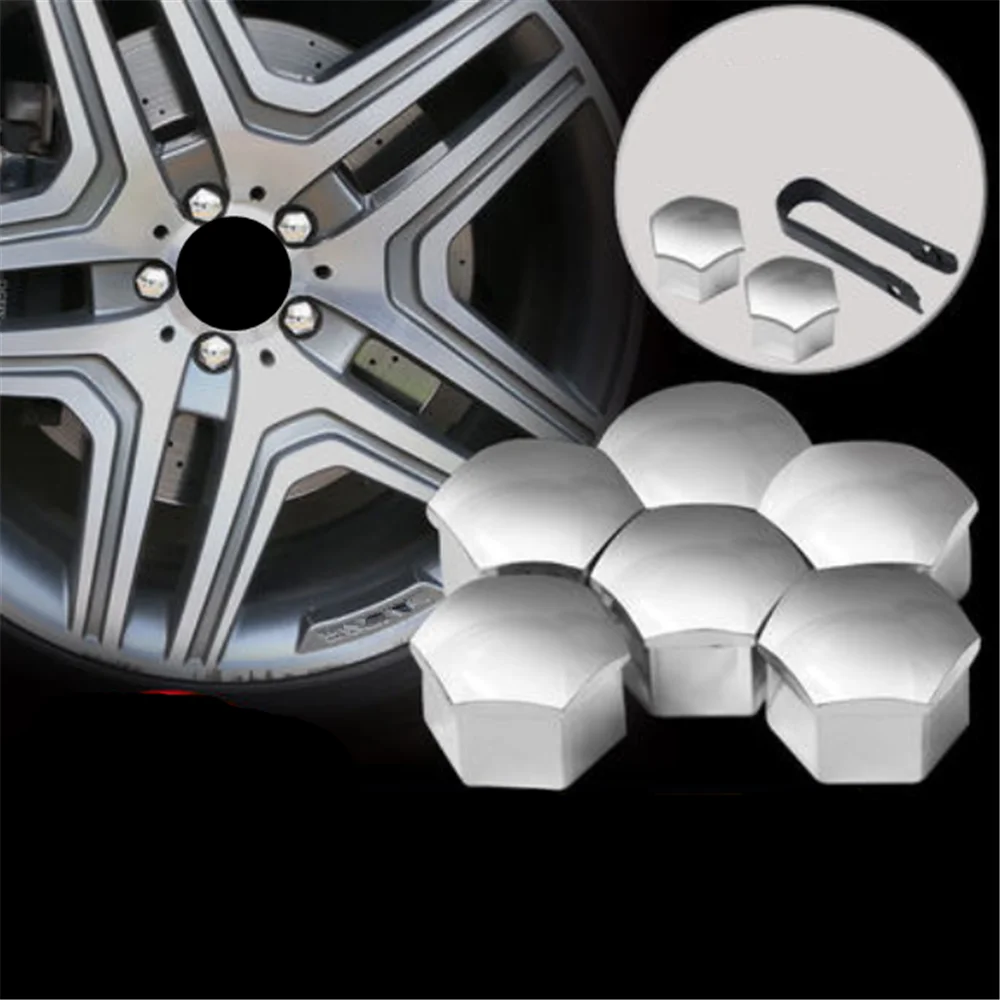 20Pcs Car Wheel Nut Caps Caps Anti-Rust For Alfa Romeo Giulia Stelvio Mito Giulietta Tonale Alfa 4C Disco Volante Gloria