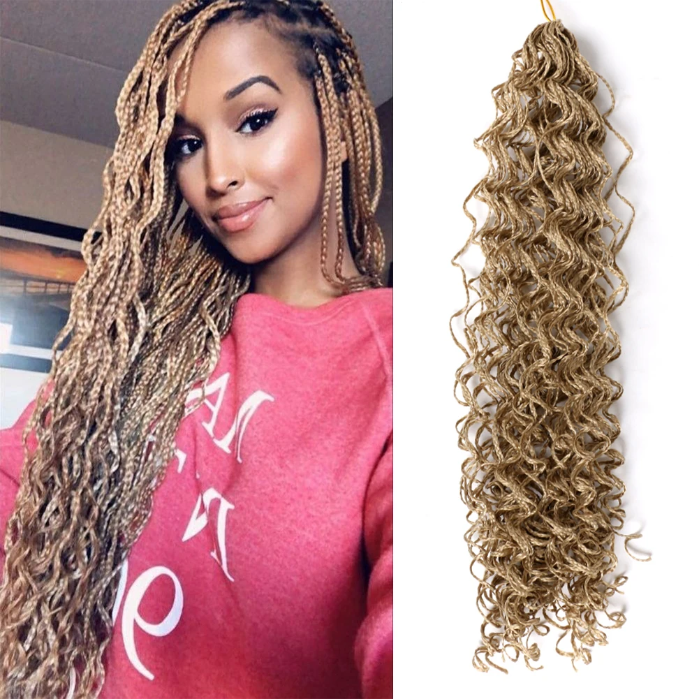 Dairess Scatola Sintetica Trecce Fasci Di Capelli Zizi Trecce Estensioni Dei Capelli All'Uncinetto Blu Verde Zizi Treccia Capelli Per Le Donne Nere