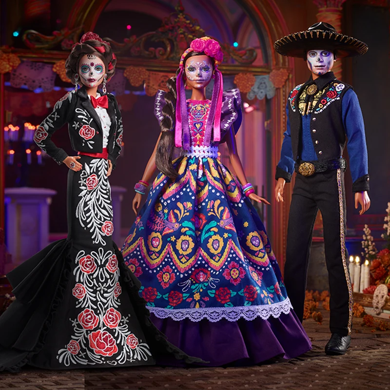 Barbie Signature 2022 Dia De Muertos Benito Santos X Barbie Collection Doll Hby01 E Dia De Los Muertos 2022 Toy Hby09 Hby10