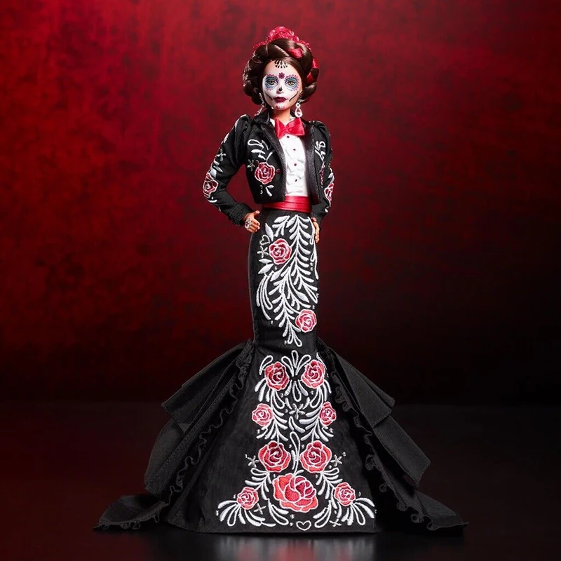 2022 Barbie Signature Dia De Muertos Benito Santos X Barbie Collection Doll Collection Toy Hby01