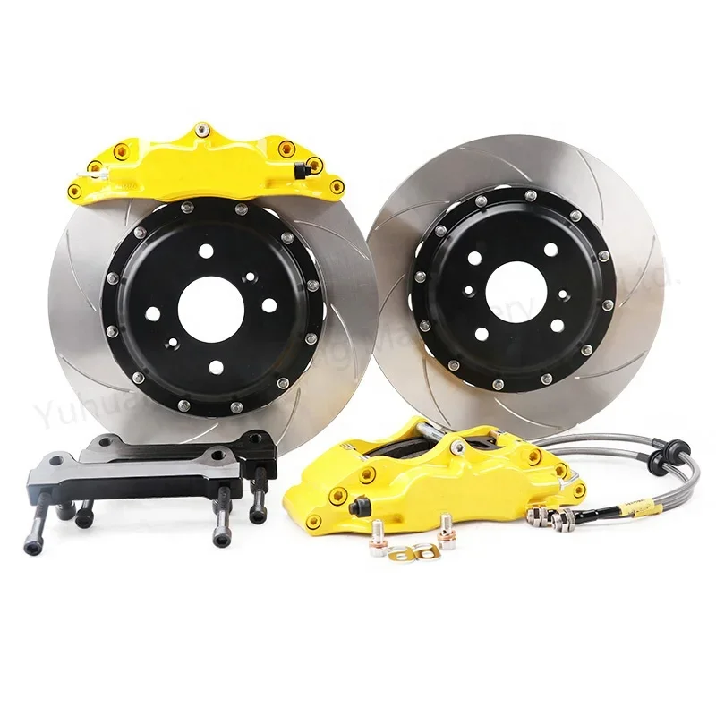 Psp Tuning Auto Brake Parts Performance Ap 4 Piston Pinza Freno Da Corsa Modificata 4 Pot Ap 5200 Big Brake Kit