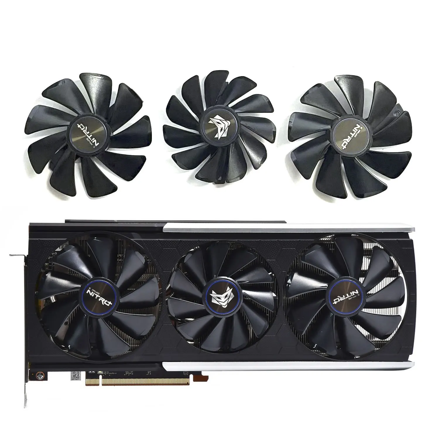 Nuova Ventola Gpu 85Mm 95Mm Fd10015M12D Fdc10H12D9-C Rx 5700 Per Scheda Grafica Sapphire Rx 5700 Xt 8Gb Nitro + Edizione Speciale