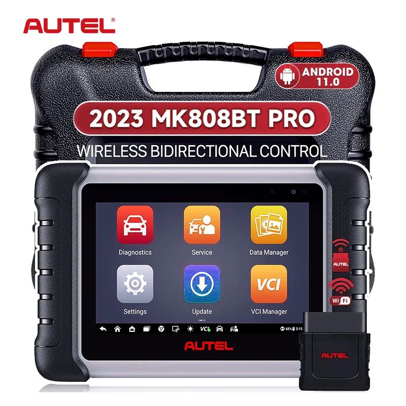 2023 Autel Maxicom Mk808Bt Pro Strumento Diagnostico Per Auto Wireless Di Controllo Bidirezionale Aggiornato Di Mk808S Mk808Bt Mx808S
