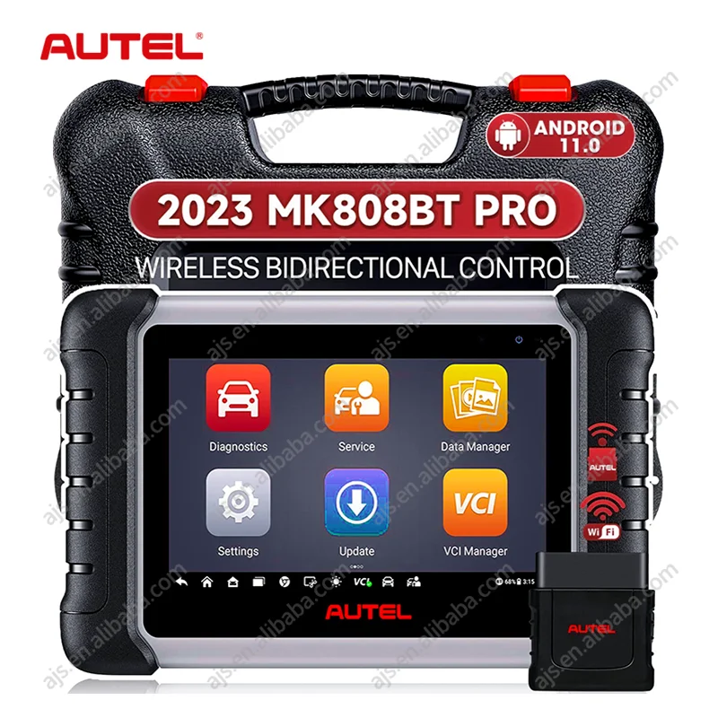 2023 Autel Maxicom Mk808Bt Pro Scanner Di Controllo Bidirezionale Strumento Diagnostico Per Auto Wireless Aggiornato Di Mk808S Mk808Bt Mx808S