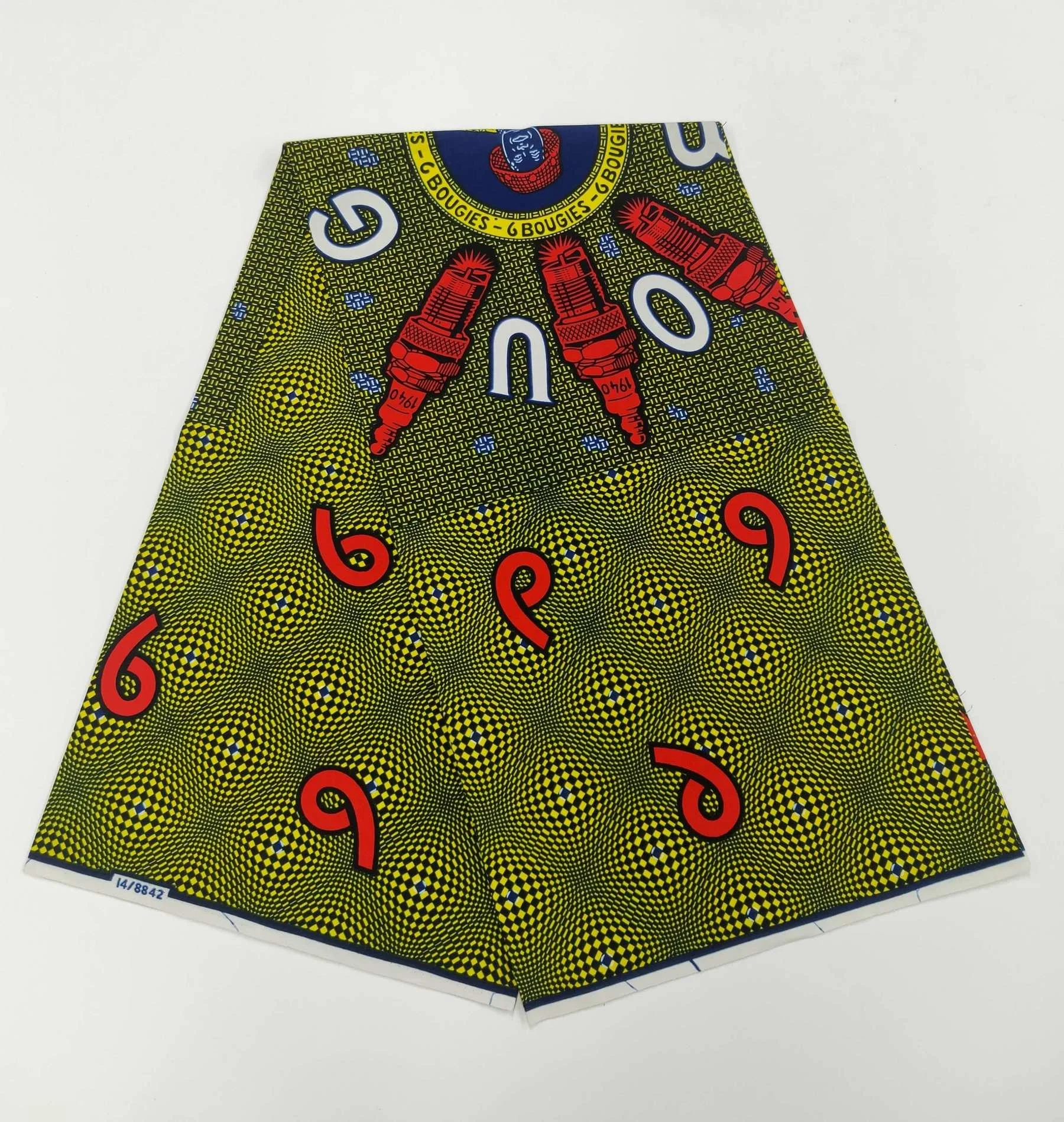 Ankara African 100% Cotton Wax Prints Tessuto Original Pagne Wax Soft High Quality African Real Wax Fabric Party Dress Tissued