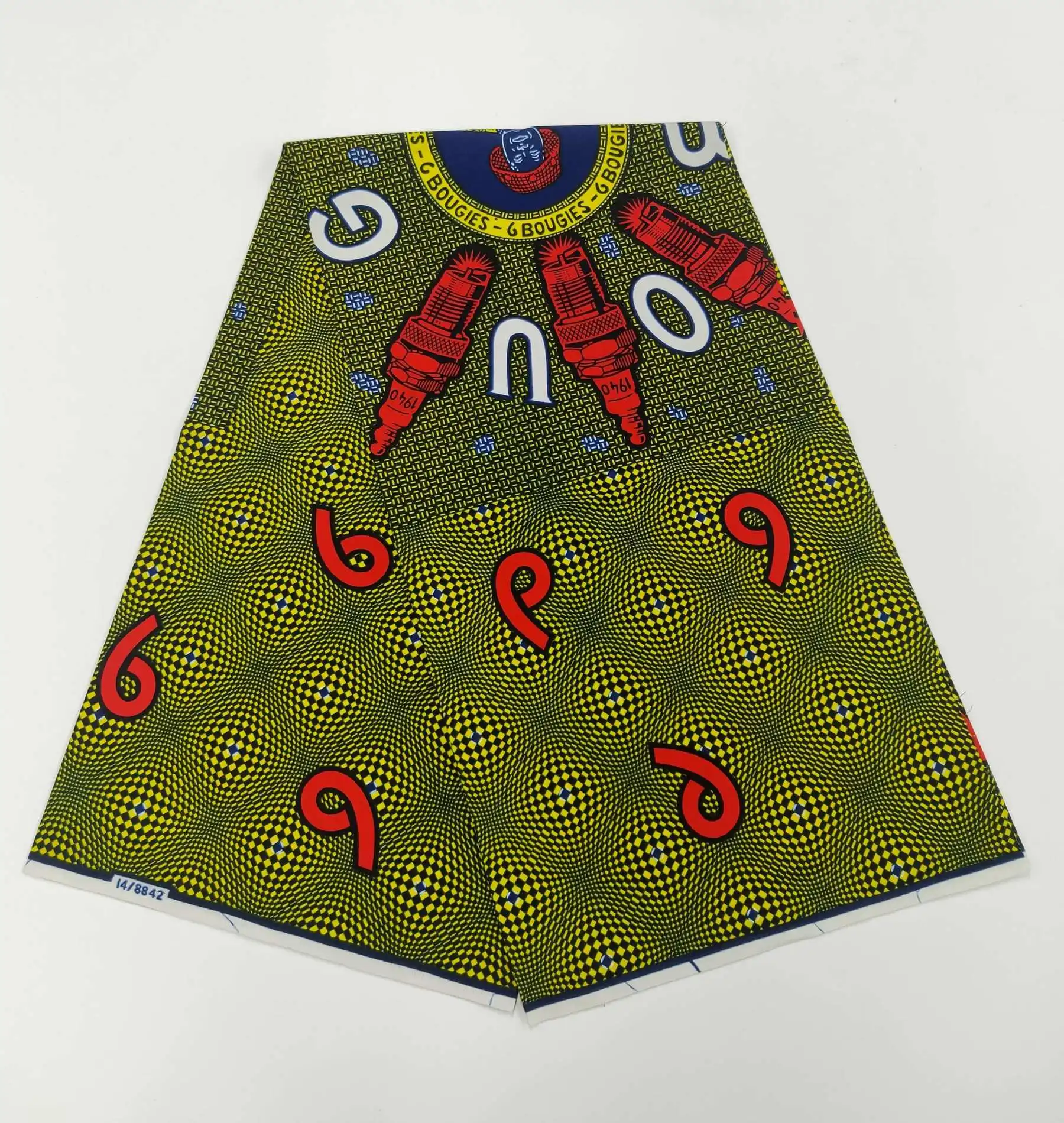 Ankara African 100% Cotton Wax Prints Tessuto Original Pagne Wax Soft High Quality African Real Wax Fabric Party Dress Tissued