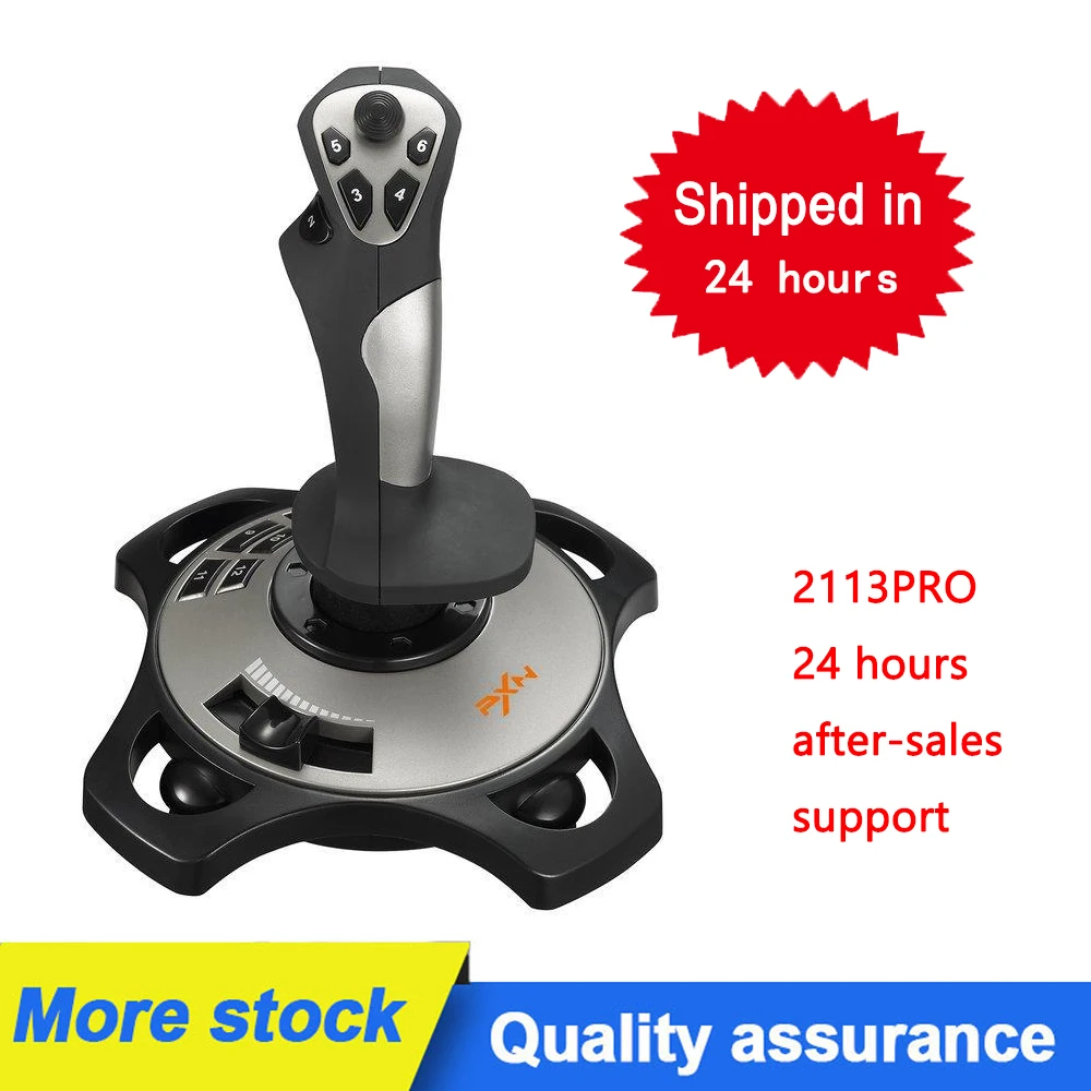 Pxn-2113 Joystick Flight Simulator Gamepad Controller Pc Flight Simulator Cockpit Stick Per Pc/Desktop
