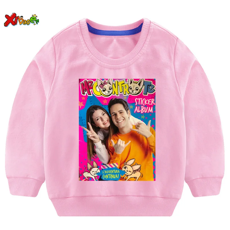 Me Contro Te Cartoon Rainbow Hoodie Baby Girl Sweatshirt Clothes Toddler Girls Clothing Kids Christmas Cotton Hoodies Costume
