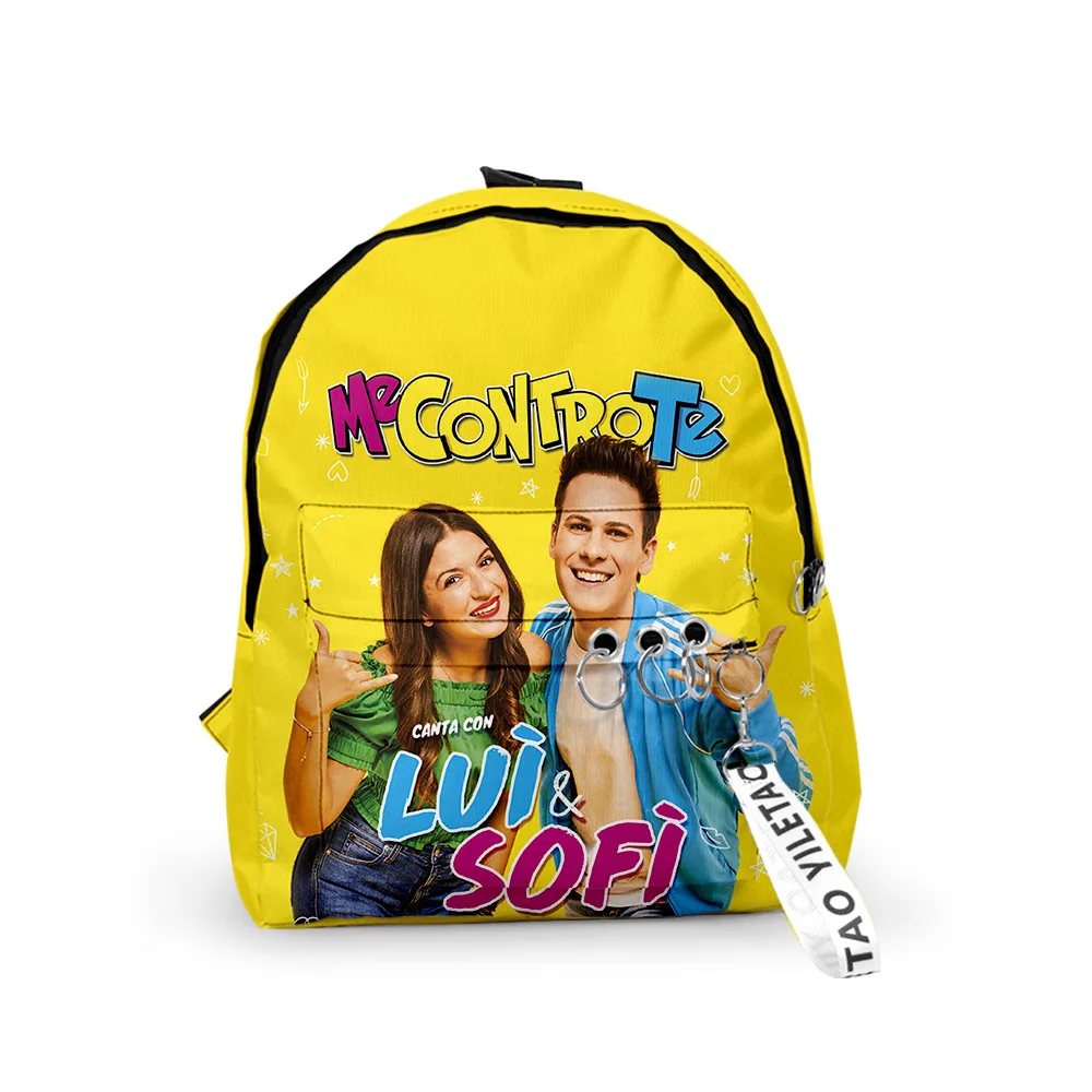 Cartoon Me Contro Te School Bags Borse Da Viaggio Ragazzi Ragazze Cute Small Bags Stampa 3D Oxford Impermeabile Portachiavi Notebook Zaini