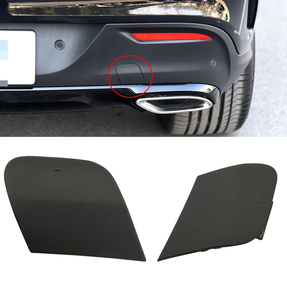 Per Mercedes W292 Nero Car Rear Tow Cover Paraurti Tow Eye Cap Cover Per Benz Gle 320 350 400 450 Coupe 2928854422