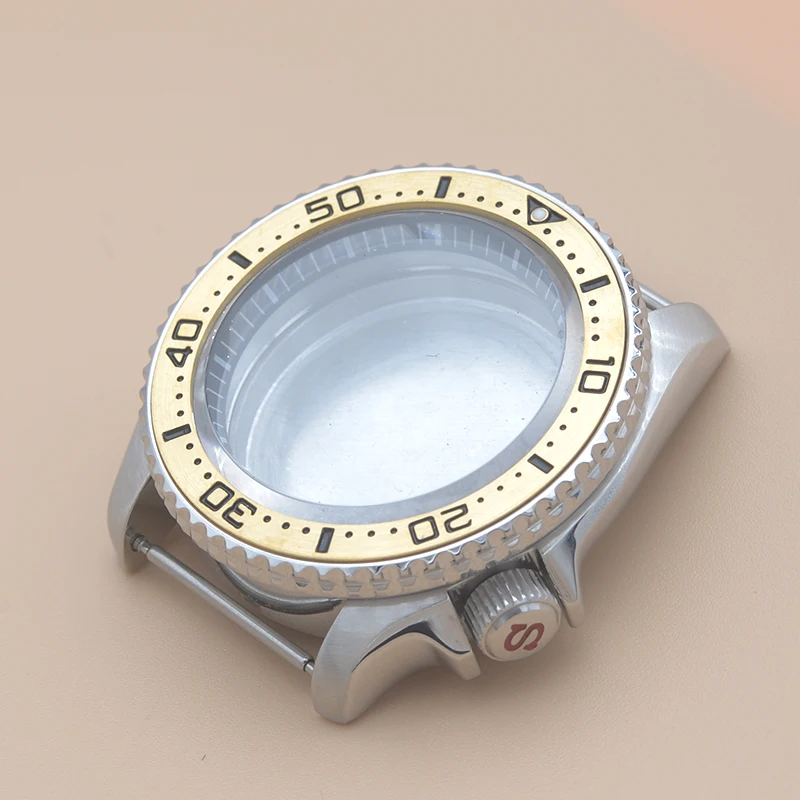 La Cassa Dell'Orologio In Argento Nh36 Modificata Sostituisce La Custodia Seiko Skx007 Skx009 Adatta Per Nh35 Nh36 4R35 4R36 6R15 6R16 Movimento Coron