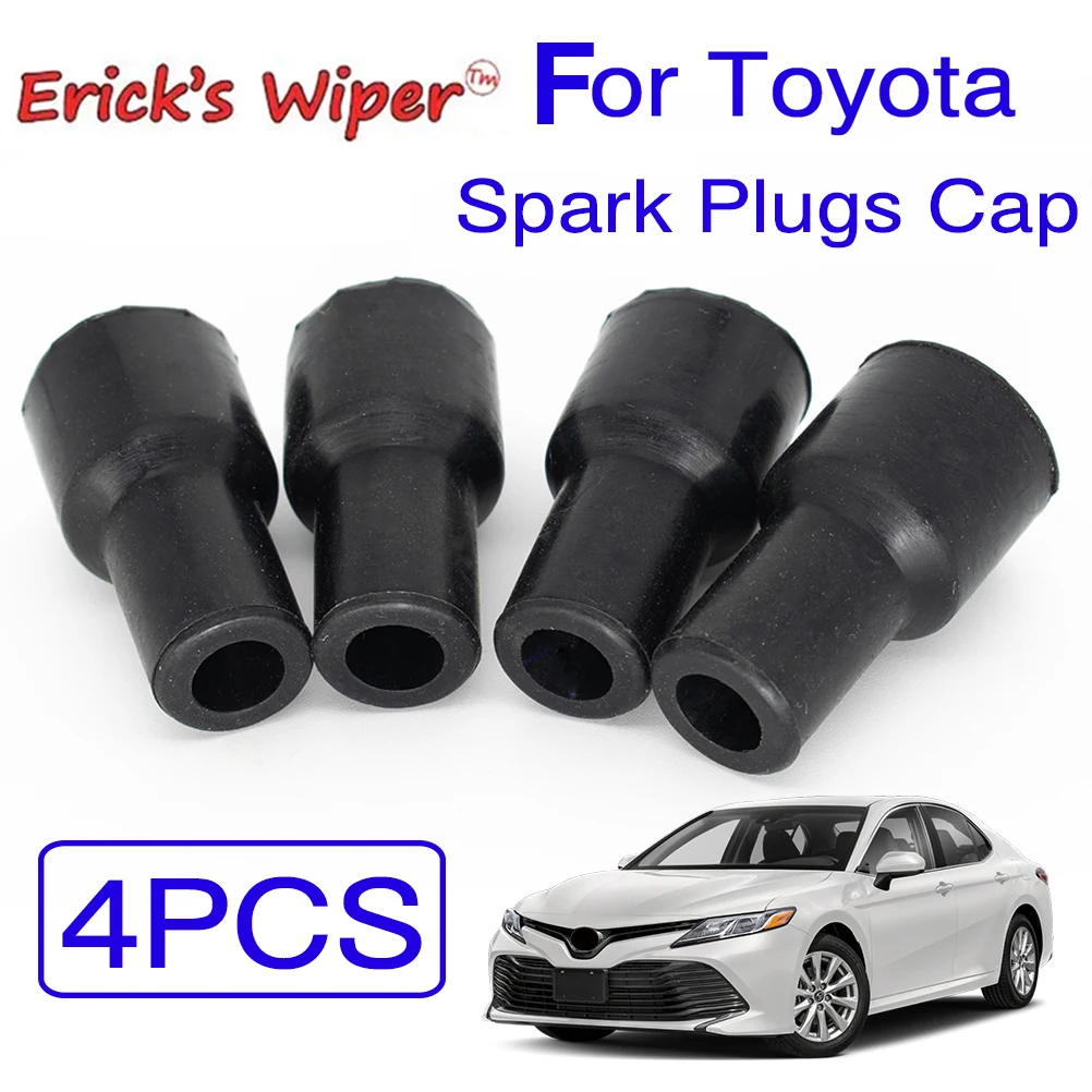 Ener'S Wiper 4 Pz/Set Candele Tappo Connettore Bobina Di Accensione Spina Coperchio Punta Per Toyota Yaris Vios Camry Corolla Prius Sienta