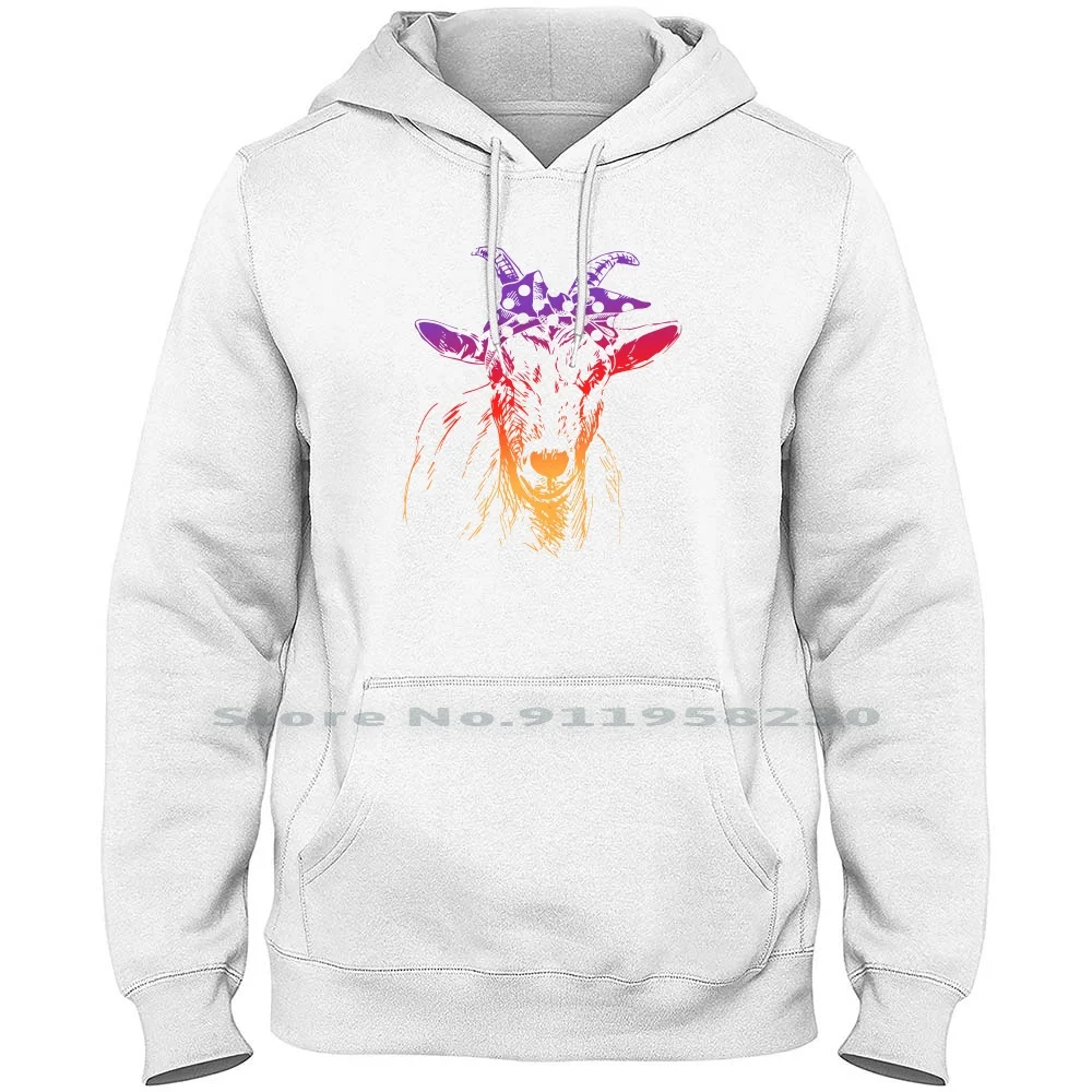 Farmer Goat Uomo Donna Felpa Con Cappuccio Pullover Maglione 6Xl Big Size Cotton Farmer Avena Just Goat Farm Who Goa Far Arm St Me Go