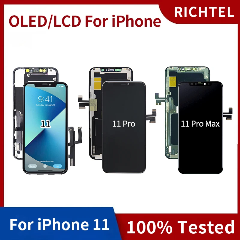 Lcd Oled Per Iphone 11 Pro Max Display Prezzo Display Di Fabbrica Per Vetro Di Ricambio Iphonescreen