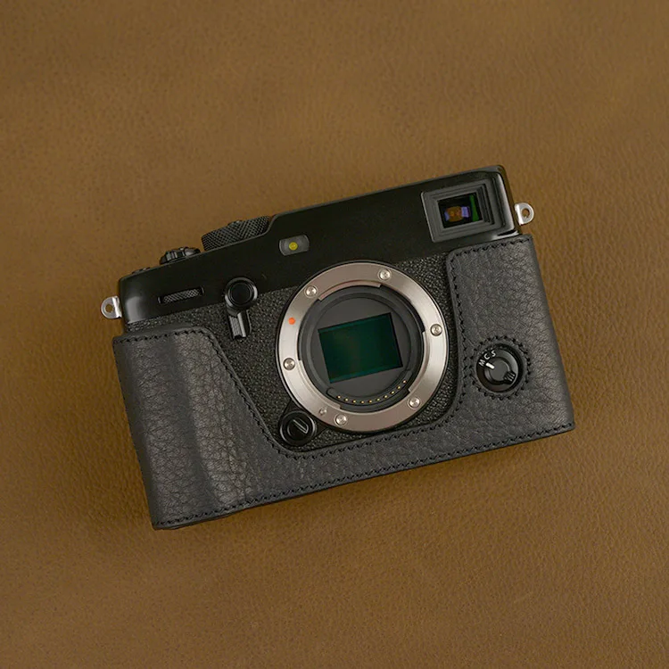Design Per Fujifilm Xpro3 Mezza Custodia Per Fotocamera In Vera Pelle Al X-Pro3Handmade