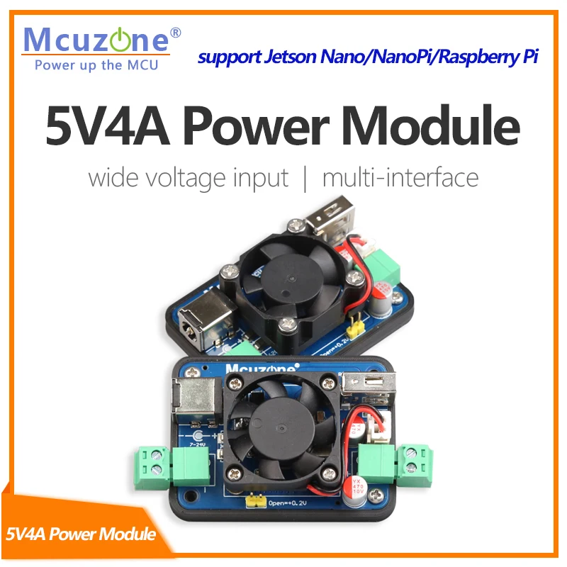 Supporto Modulo Di Alimentazione 5 V4A/5 V5A Jetson Nano / Nanopi / Raspberry Pi