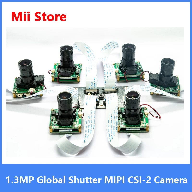 Fotocamera Mipi Csi-2 Con Otturatore Globale Da 1,3 Mp, Cs-Tx2-Xavier-Ncam-Sc132 Per Jetson Tx2 Devkit E Xavier