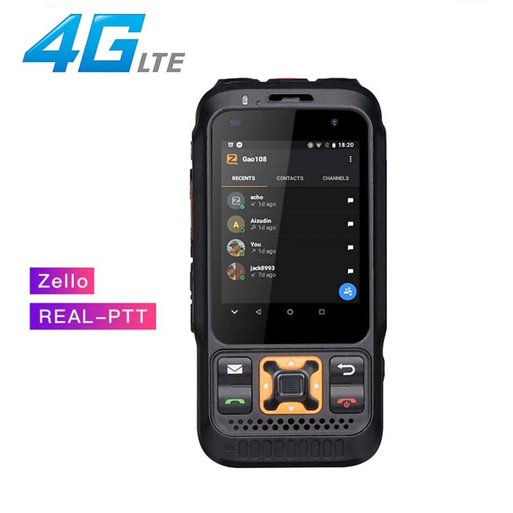 Inrico S100 Dual Band Zello Radio 4G Lte Rete Poc Radio Gps Wifi Bluetooth Sos Torcia Android Cellulare Walkie Talkie