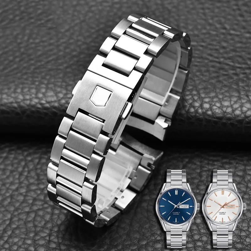 Cinturino In Acciaio Inossidabile Solido Da 22Mm Per Tag Heuer Carrera Cbn2A1D Competitivo Potenziale Way201S Series Cinturino Per Orologio Maschile