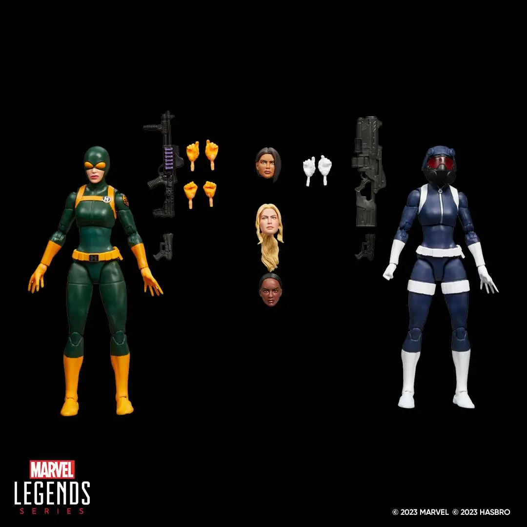 Marvel Legends Muslimagent Trooper & Hydra Trooper Exclusive 6 "Action Figure Shield Hydra Lady Donna Donna Donna Troopers Toys