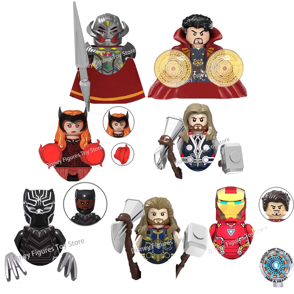 Marvel Gem Ultron Bricks Toys Building Blocks Movie Anime Mini Action Toy Figures Super Hero Compatibile Con Lego