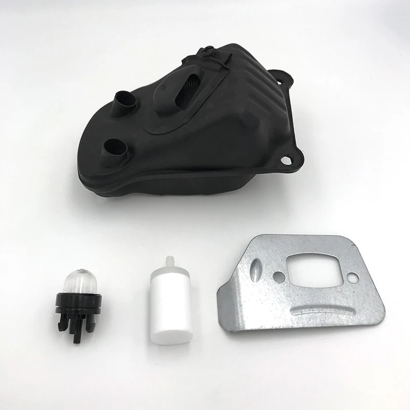 Marmitta Silenziatore Deflettore Piastra Kit Per Husqvarna 550 Xp 545 550Xp Motosega Primer, Base Trucco Lampadina Filtro Del Carburante Parti Di Rica